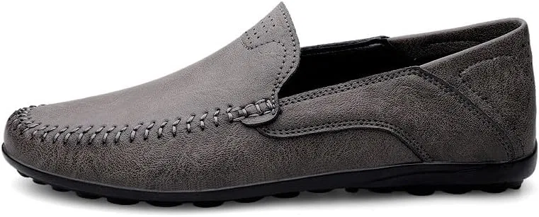 Лоферы серые, Vegan Leather SayfuR — фото 3