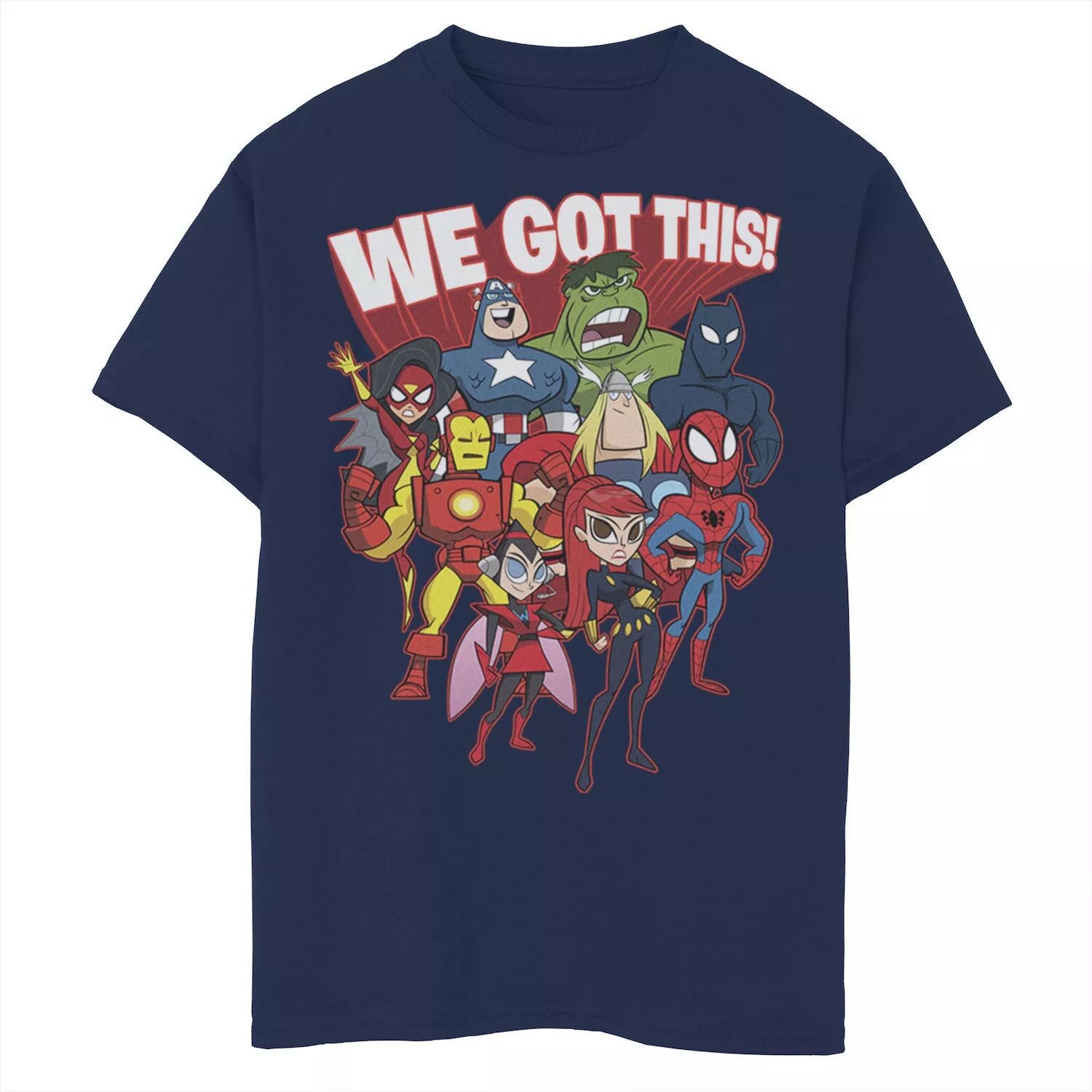 

Мужские Marvel Avengers We Got This! Футболка с портретом в стиле ретро в стиле ретро Licensed Character