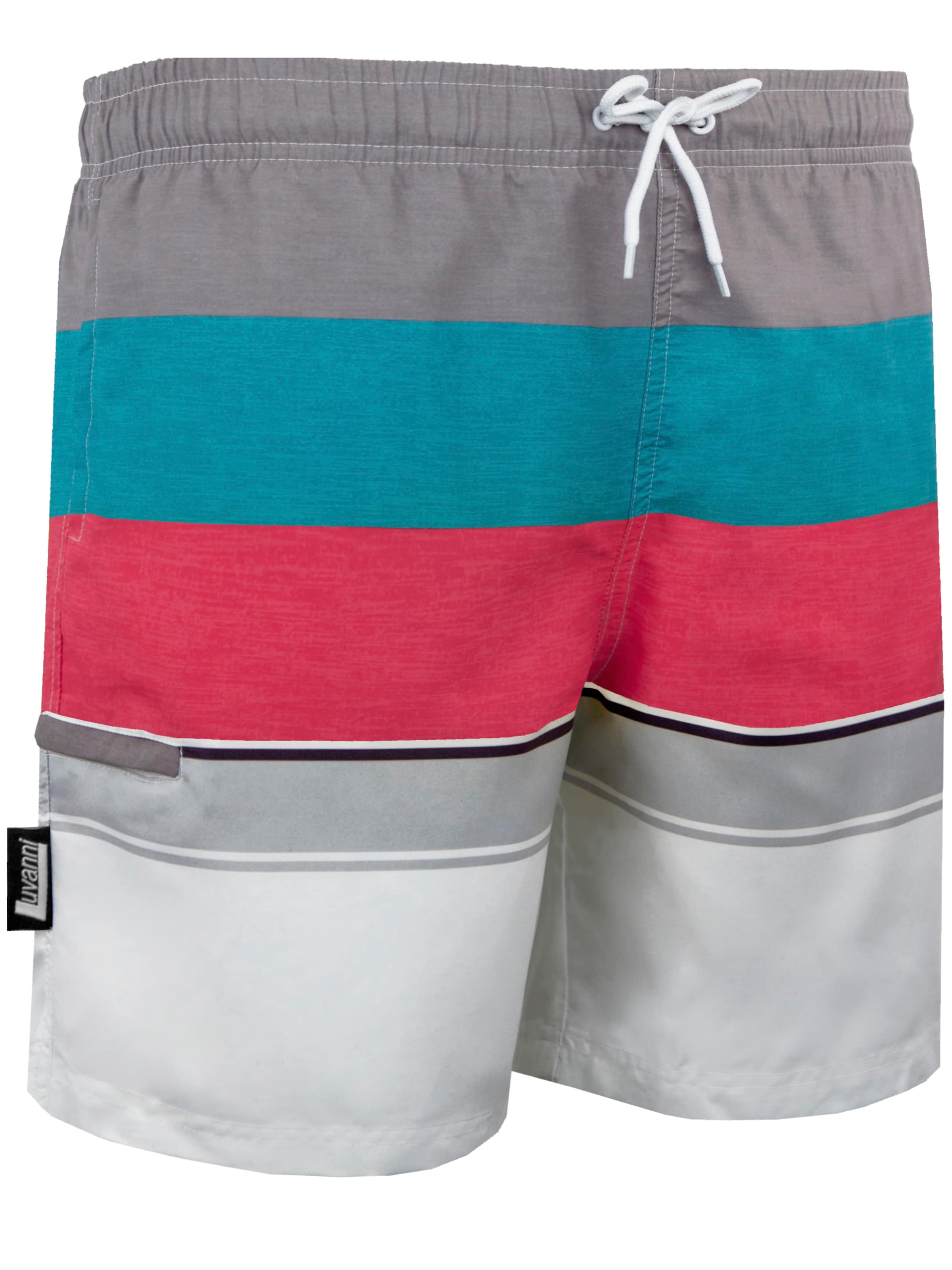 

Luvanni Шорты Board Shorts 'Boardshorts Style 600 Streifen' в красном цвете, Красный, Luvanni Шорты Board Shorts 'Boardshorts Style 600 Streifen' в красном цвете
