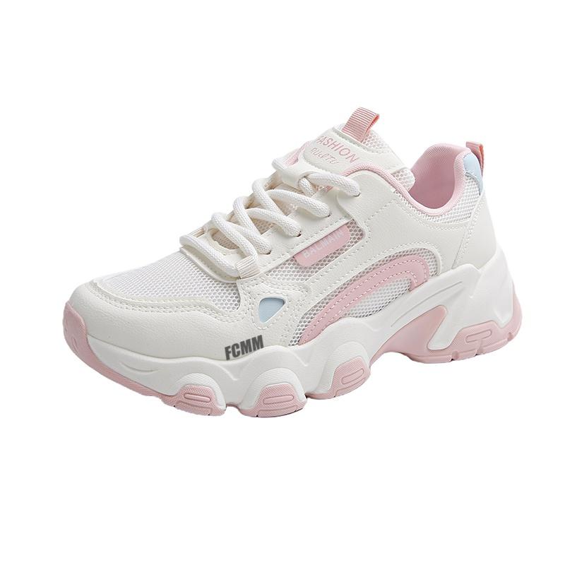 

Дышащие повседневные детские кроссовки для подростков FCMM, розовый