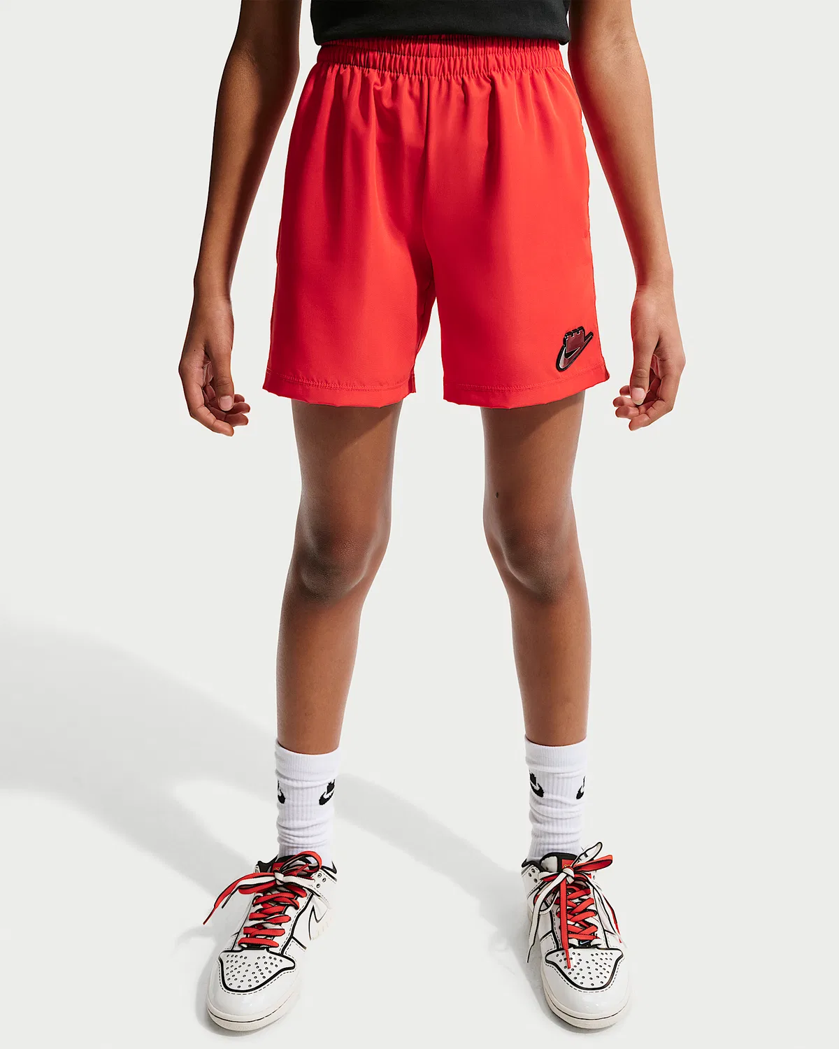 Детские шорты Nike x LEGO® Collection, Rush Red — фото 3