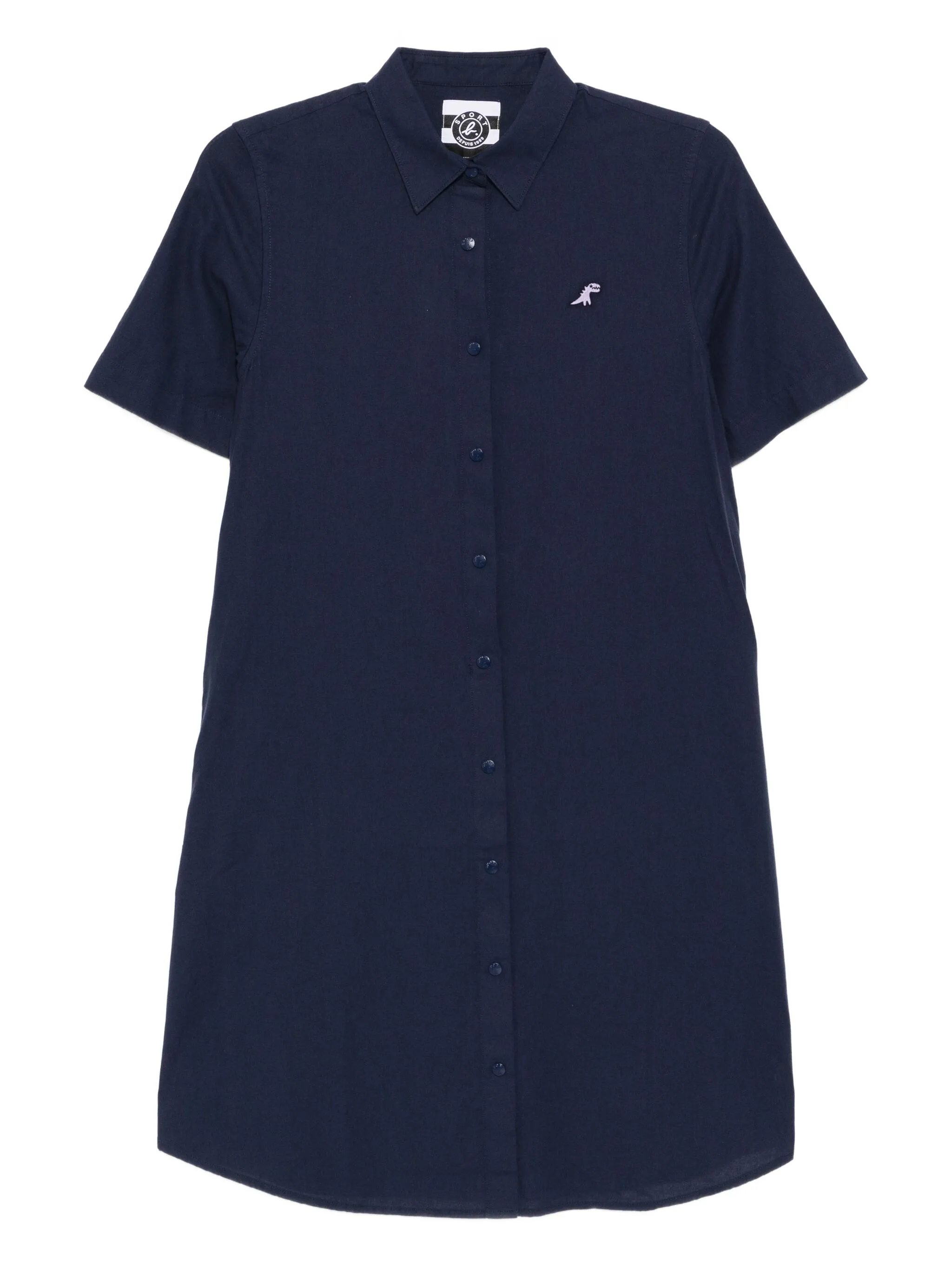 

Платье с вышивкой Dino Sport B. By Agnès B., синий