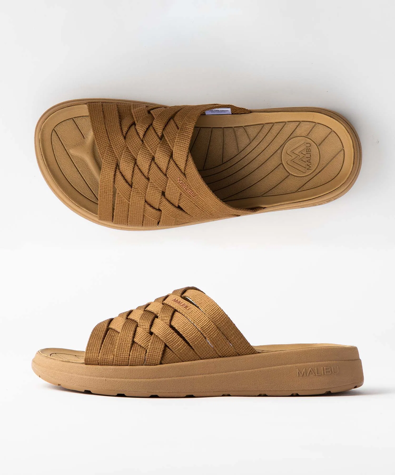 Унисекс сандалии из полиэстера MALIBU SANDALS ZUMA коричневые