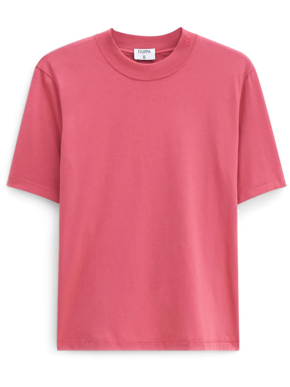 

Футболка с круглым вырезом Filippa K, розовый