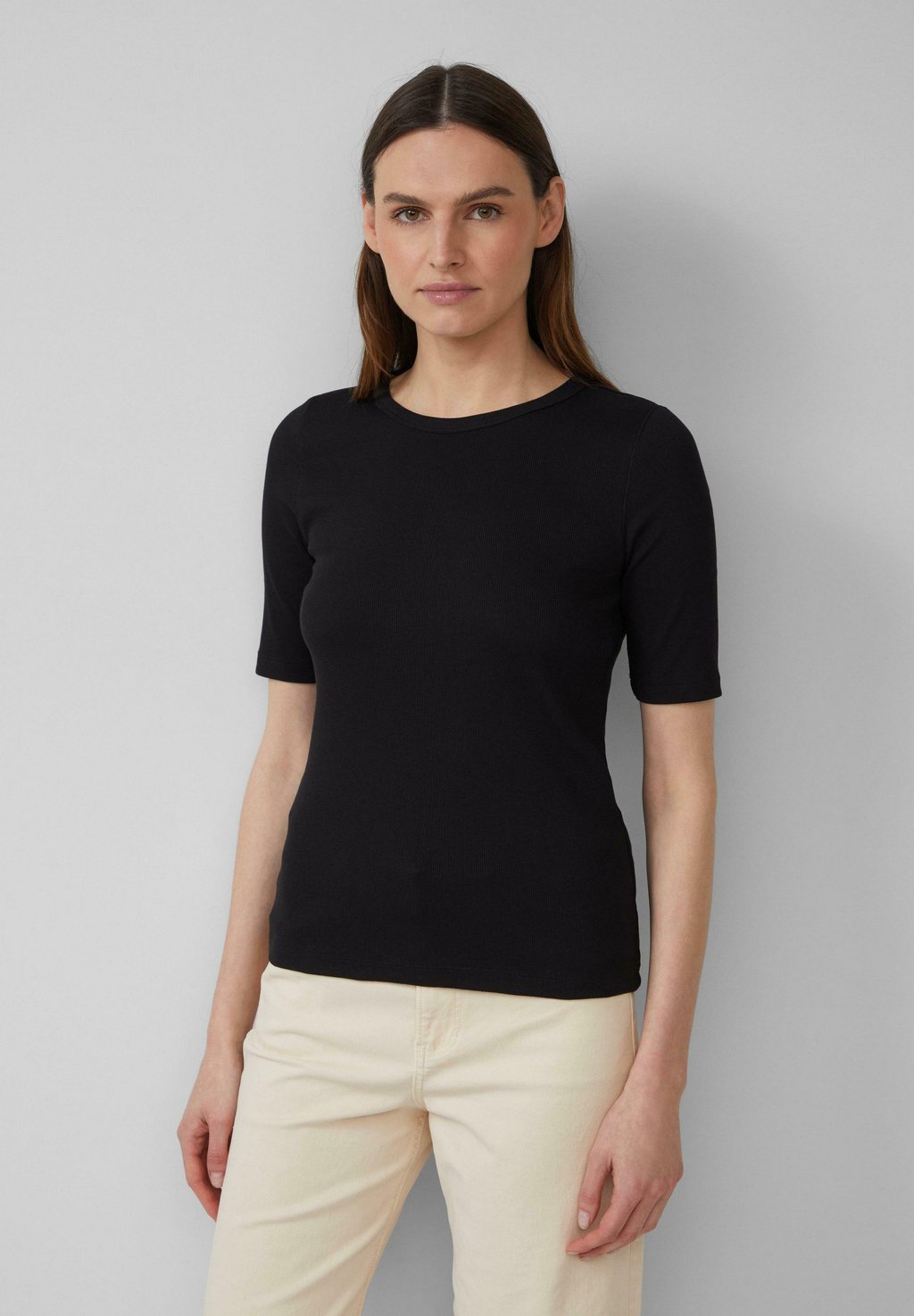 

Базовая футболка IM SLIM FIT s.Oliver, черный