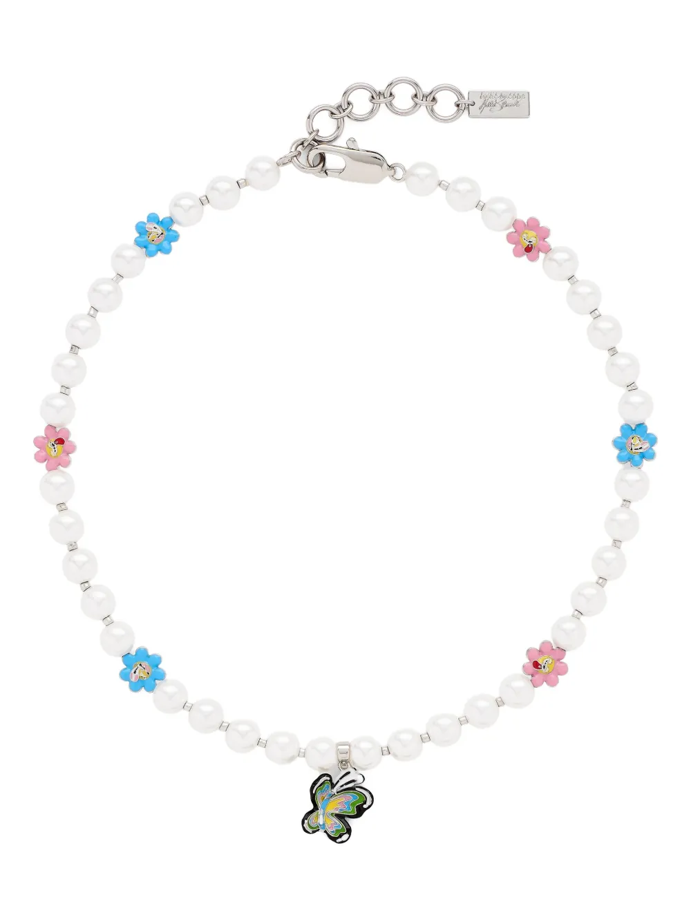 

Колье The Garden Pearl Station из коллаборации с Hattie Stewart MARC JACOBS, серебряный