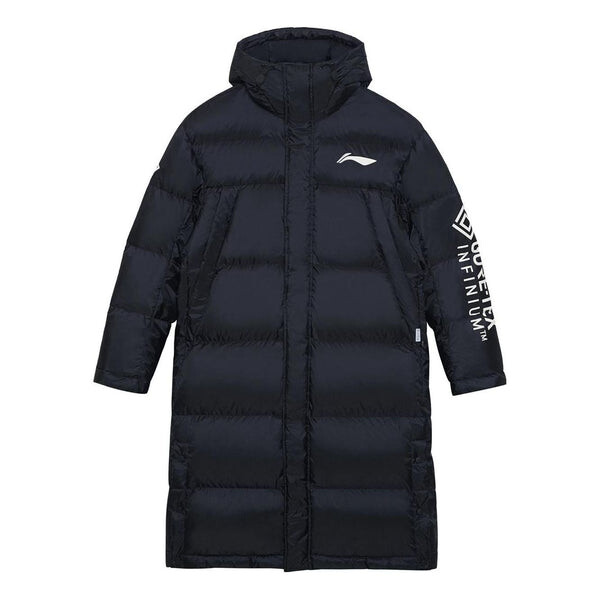 

Куртка Джимми Батлер логотип длинный пуховик Li-Ning, черный