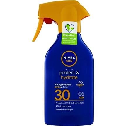 

Nivea Солнцезащитный спрей Sun Maxi Защита и увлажнение Spf 30 270 мл