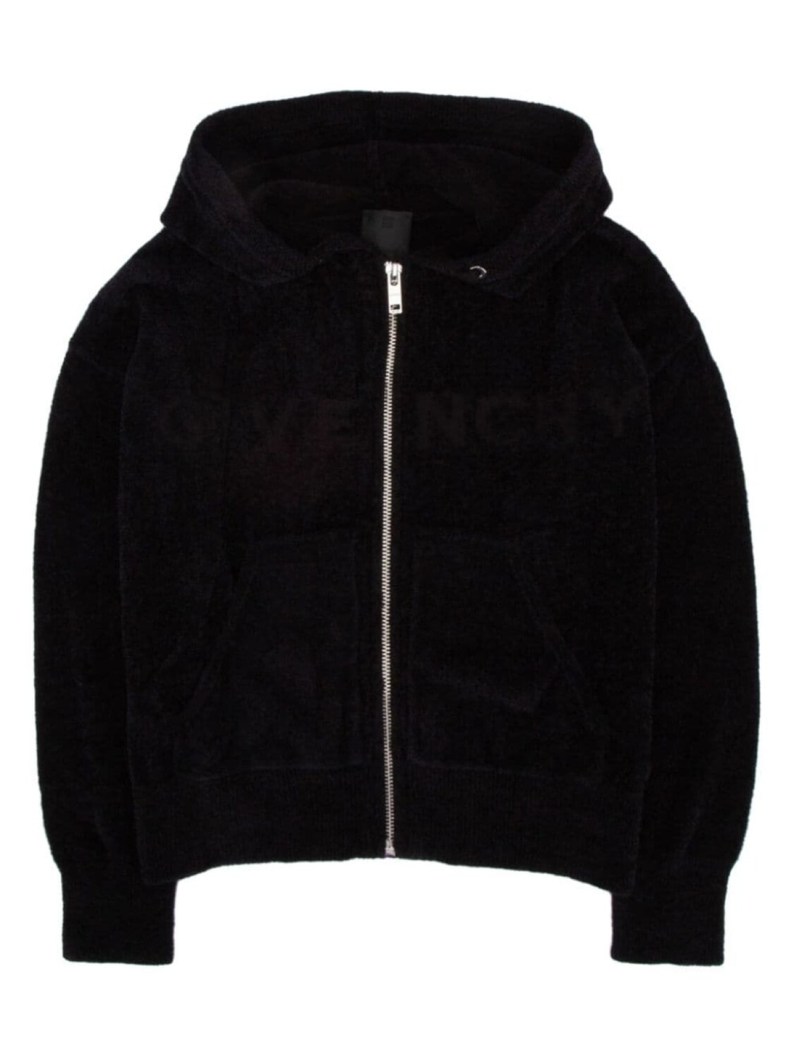 

Givenchy Kids куртка с капюшоном, черный