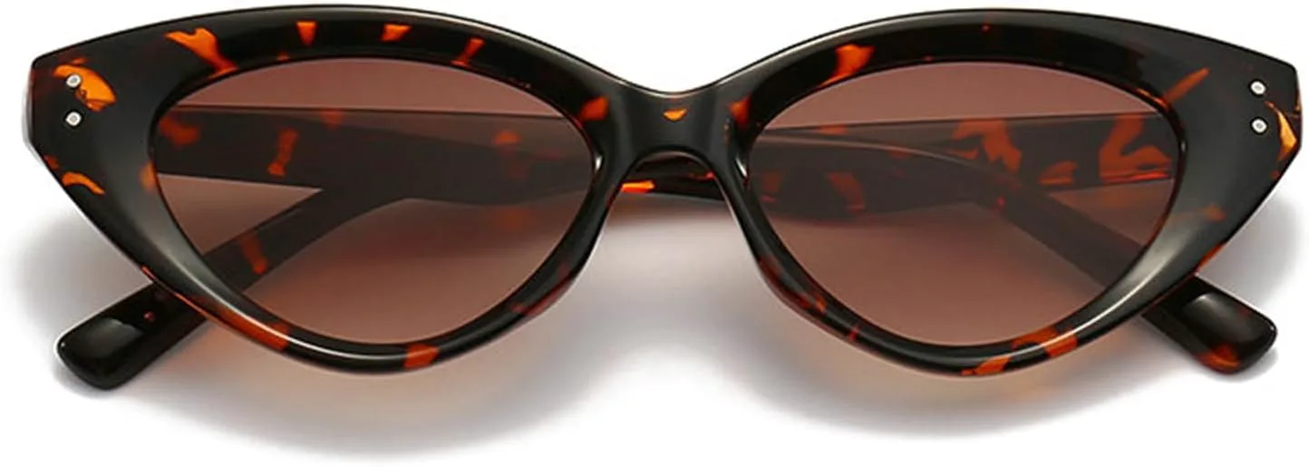 

willochra Роскошные винтажные солнцезащитные очки «кошачий глаз» для женщин и мужчин, модные панк-очки, популярные, сексуальные женские очки из резины, C3