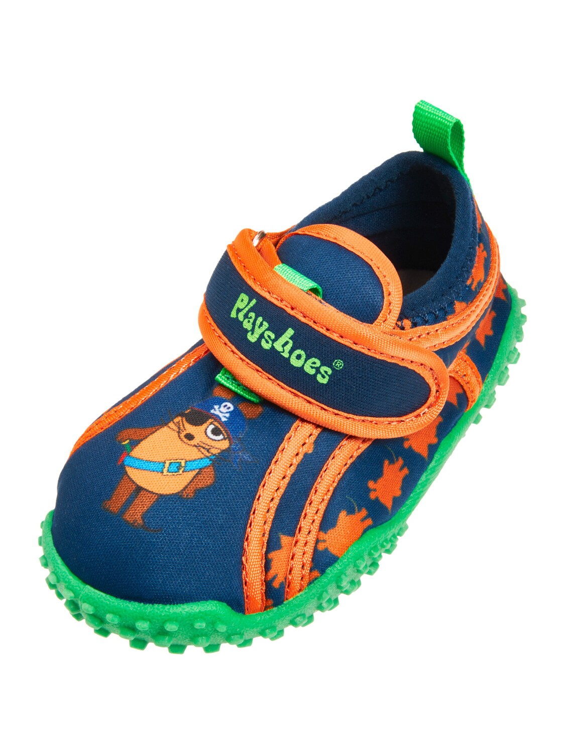PLAYSHOES Пляжные и бассейновые тапочки 'Pirat' в цвете Marine Blue — фото 2