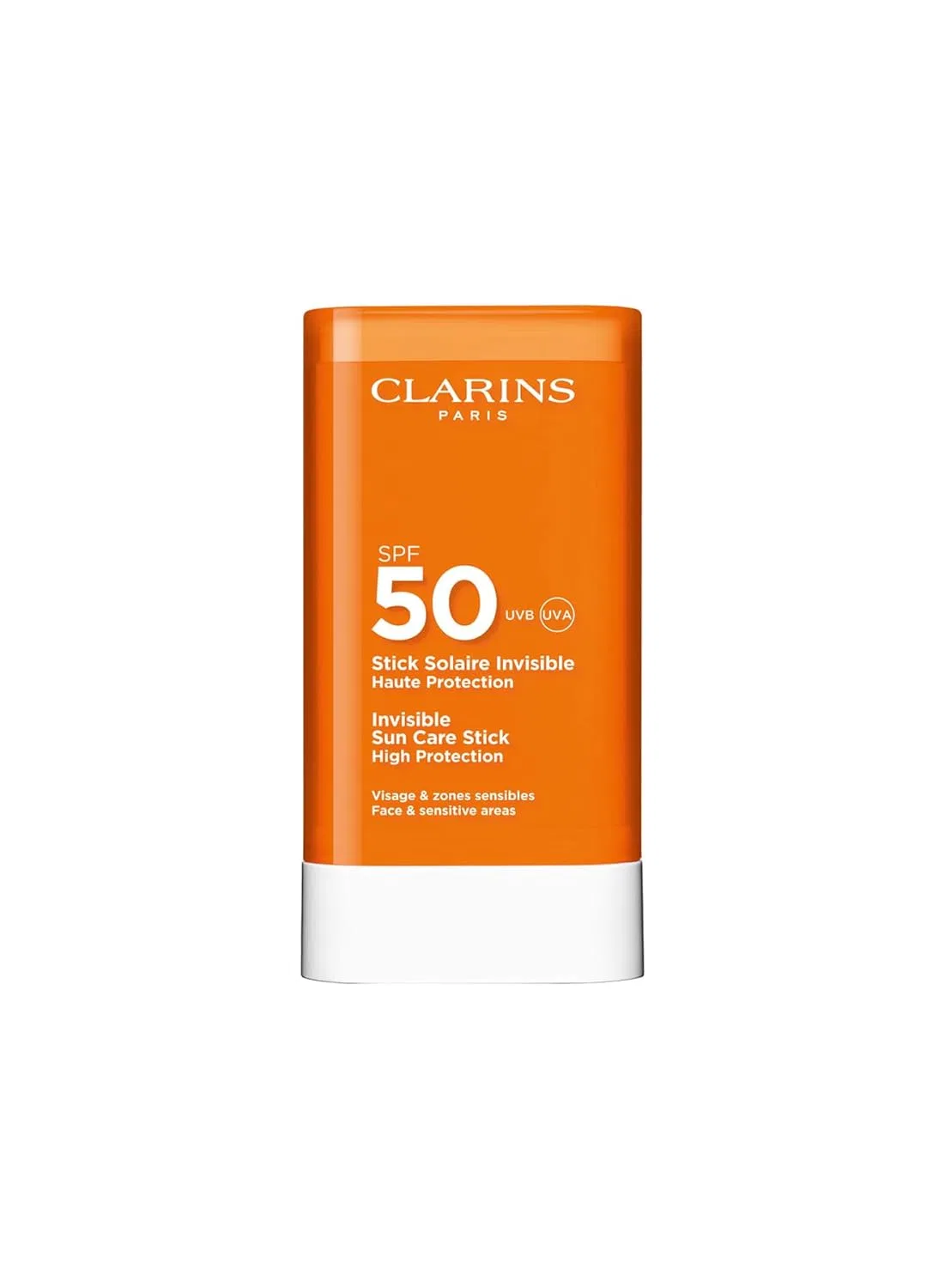 Невидимый солнцезащитный стик «Solar Invisible Stick» SPF 50 от Clarins, 17 г Clarins