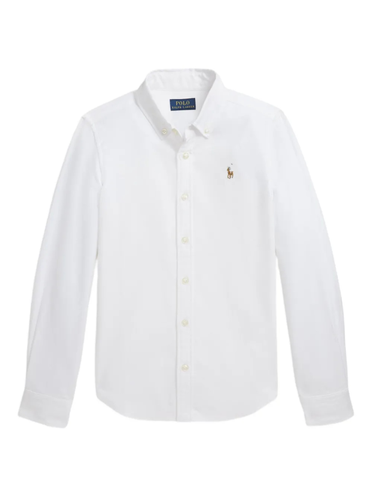

POLO RALPH LAUREN KIDS рубашка Polo Pony, белый