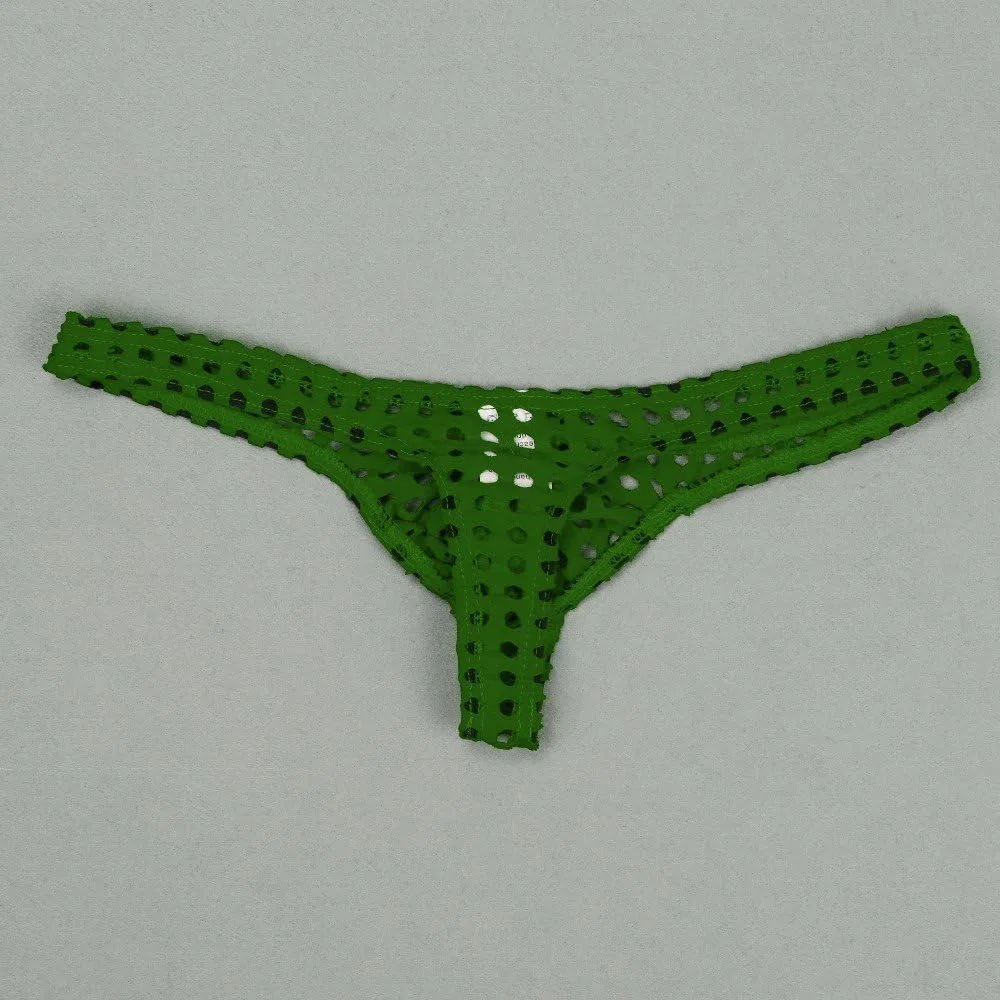 Трусы Briefs с вырезом для увеличения, Зеленый — фото 4