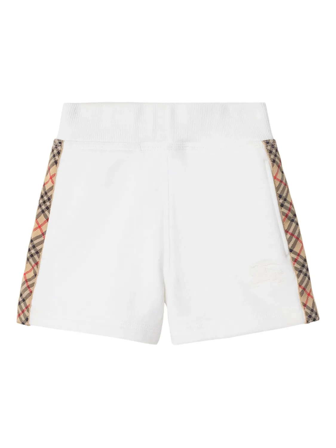 Хлопковые шорты Burberry Kids