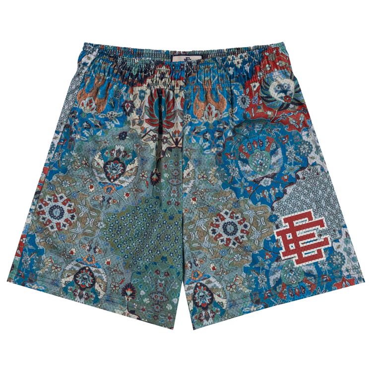 

Шорты Eric Emanuel EE Basic Shorts 'Wallpaper/Red', зеленый
