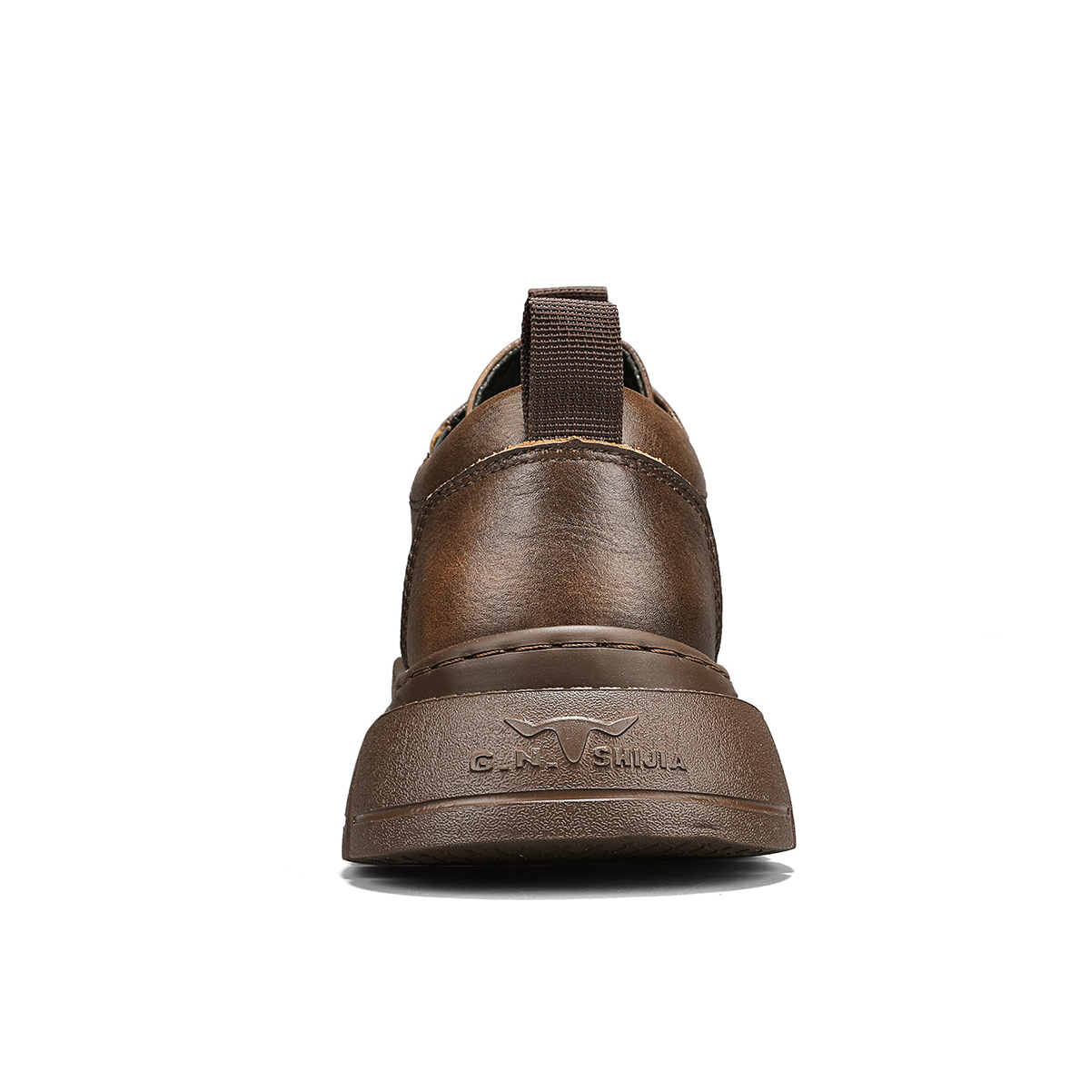 G.N.SHIJIA Мужские повседневные кроссовки Low top бронзовые, цвет Bronze — фото 4