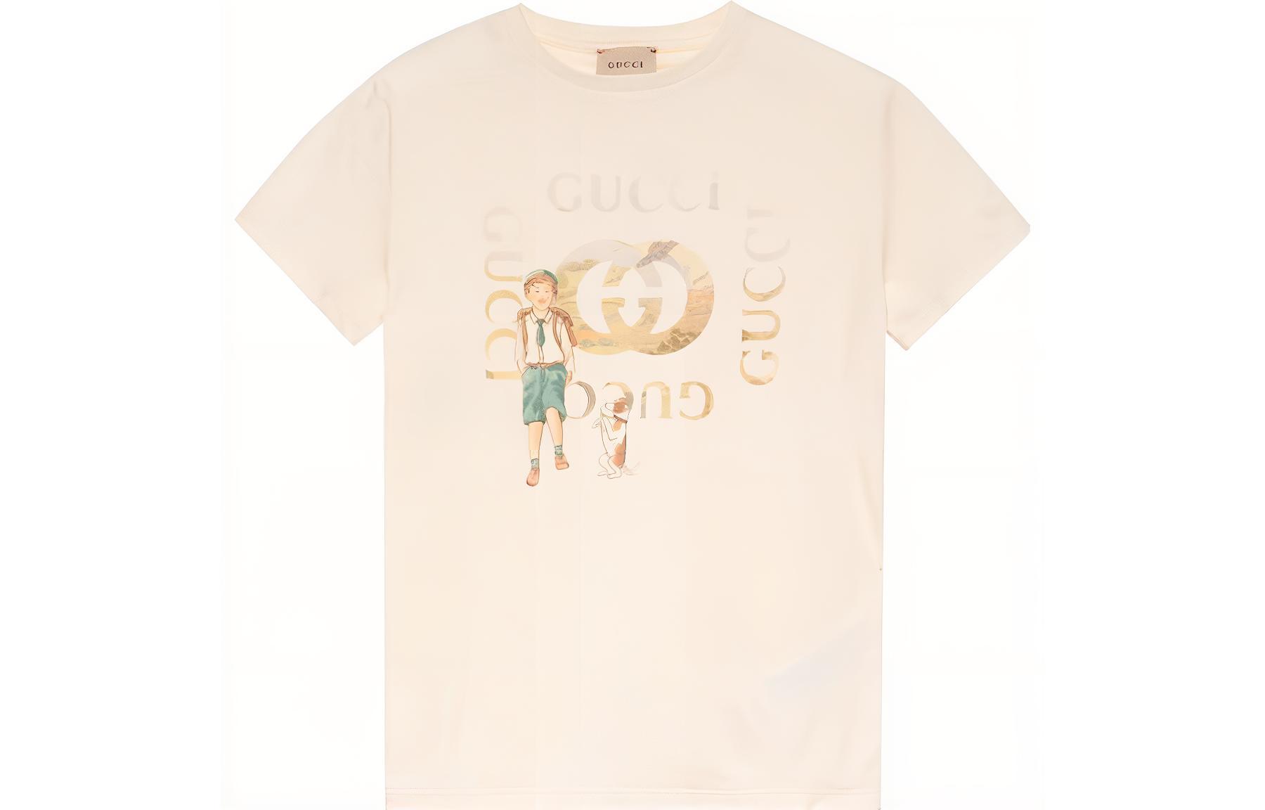 

Детская футболка GUCCI, Ecru