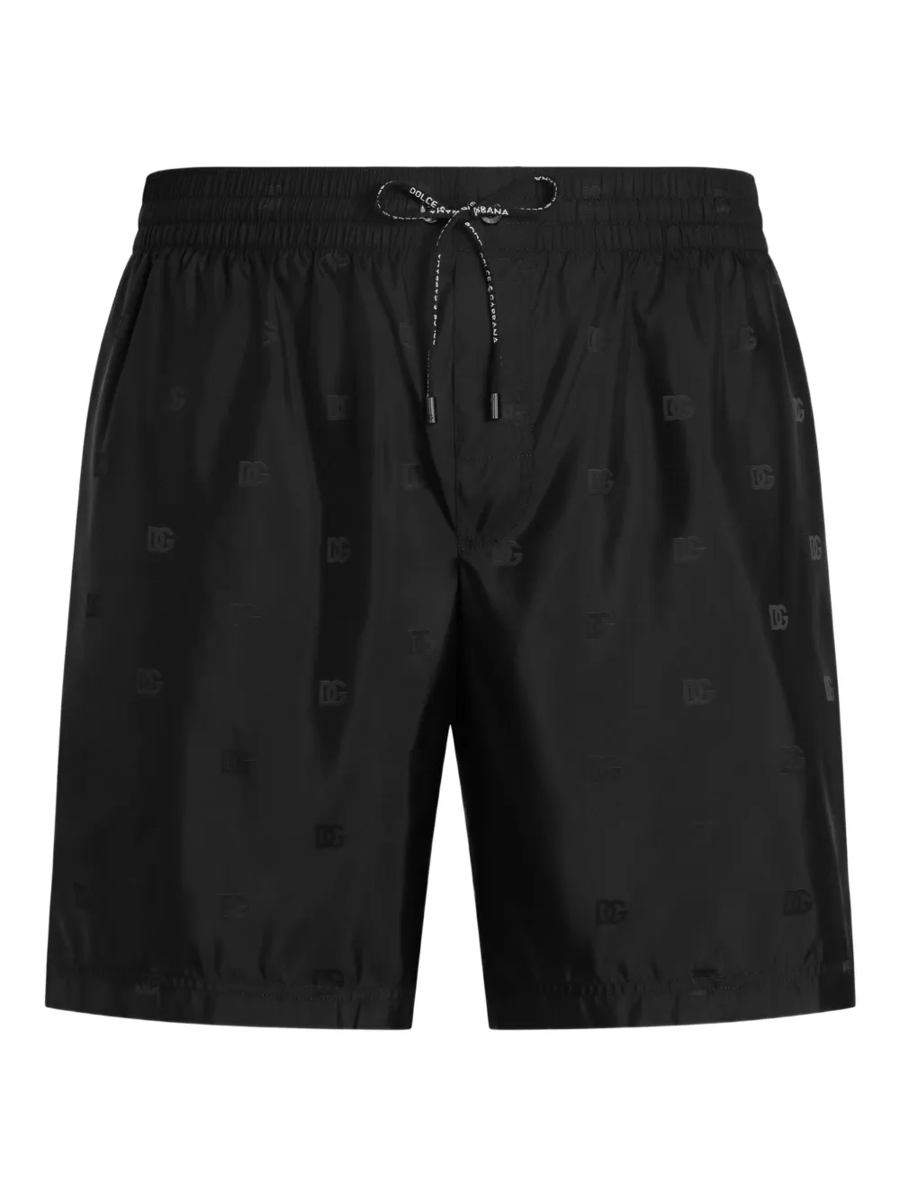 

Плавки-шорты с логотипом Dolce & Gabbana, черный