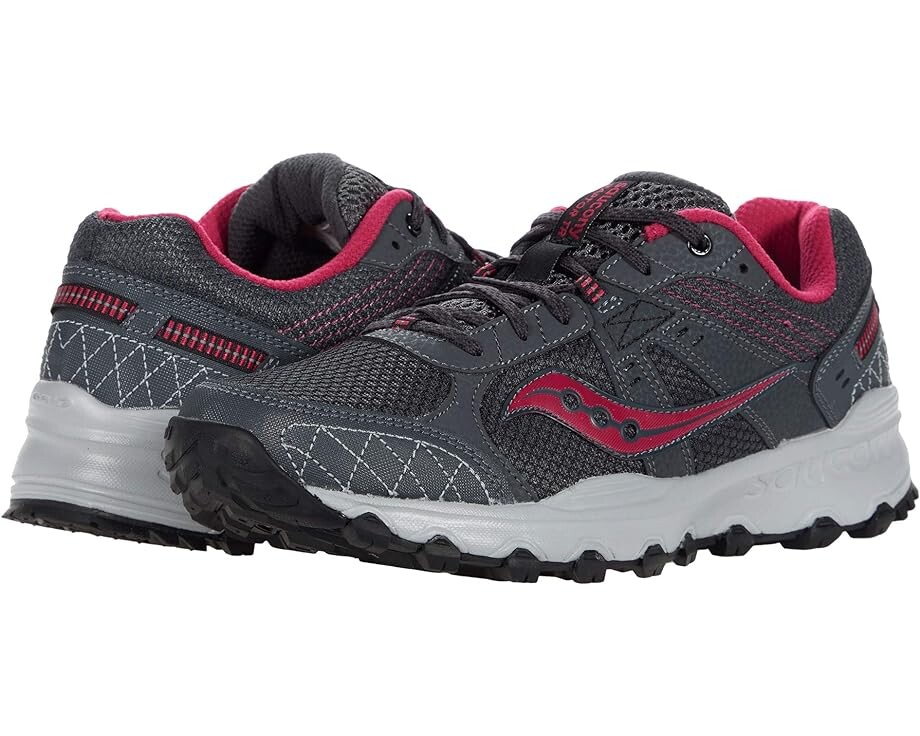 

Кроссовки Saucony Grid Raptor TR 2, цвет Charcoal/Pink