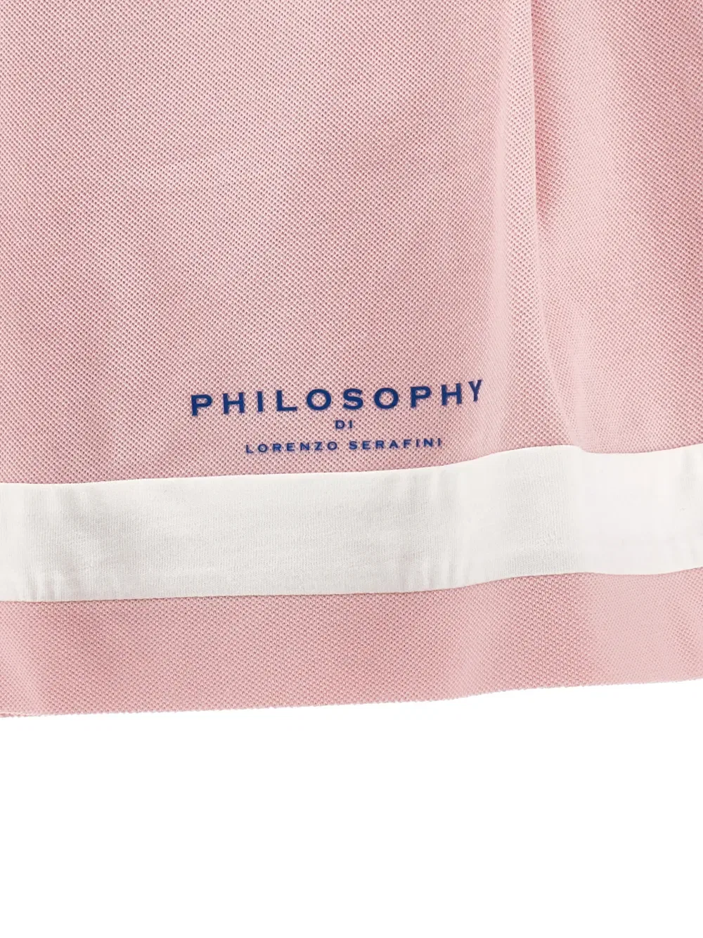 Юбка с логотипом в полоску Philosophy Di Lorenzo Serafini Kids, розовый — фото 3