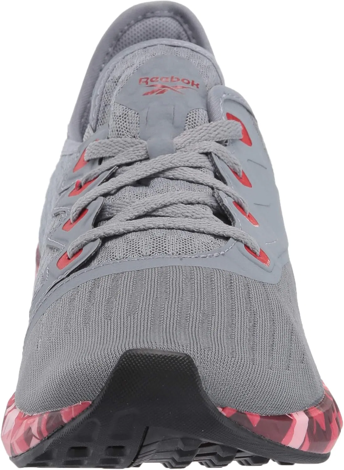 Мужские беговые кроссовки Reebok FLASHFILM 2.0 GR, цвет Cold Grey/Legacy Red — фото 2