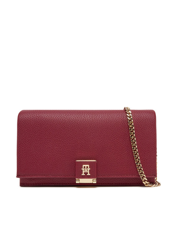 

Сумочка Th Her Flap W/Chain AW0AW17403 Tommy Hilfiger, красный