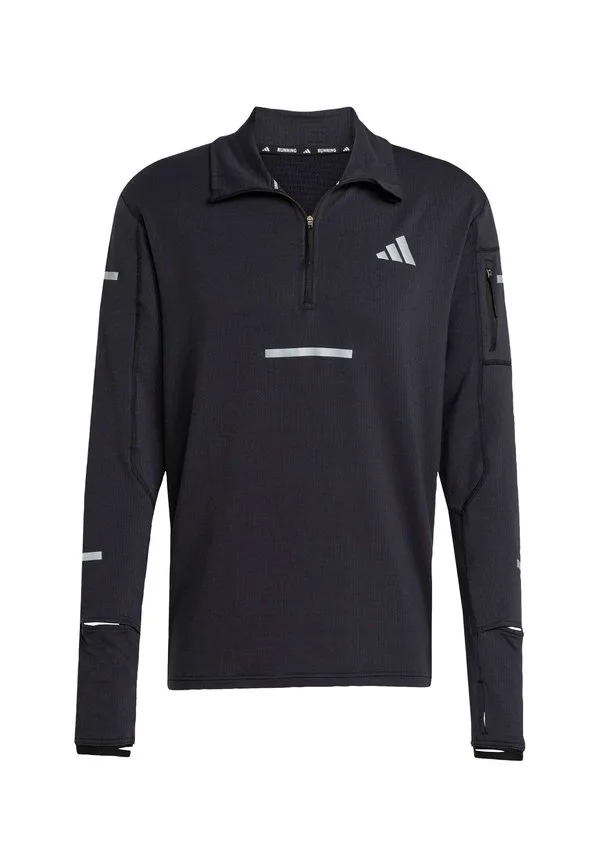 Беговая куртка Adidas Performance, Black — фото 4