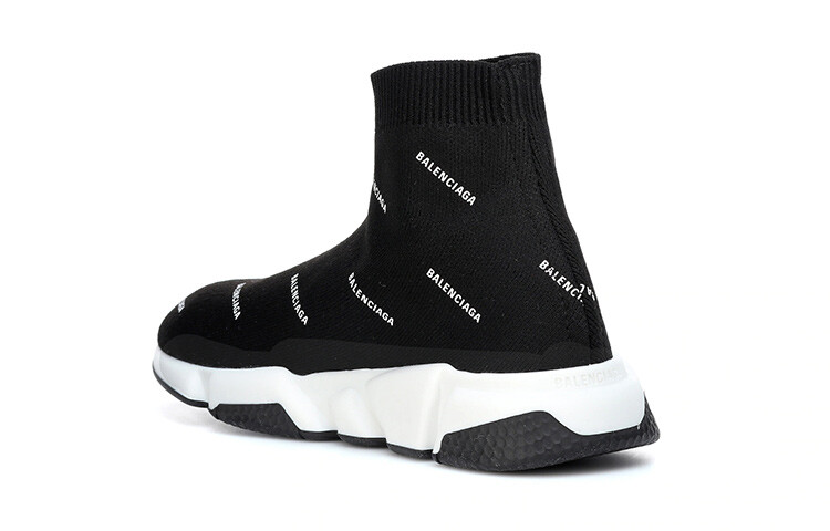 Кроссовки Balenciaga Speed ​​1.0 Kids, черный — фото 4