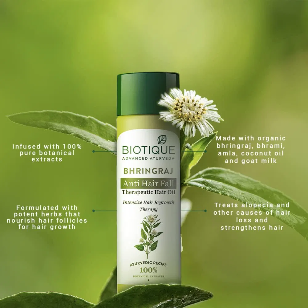 Терапевтическое масло для волос «Bhringraj» от Biotique Organic Biotique — фото 3