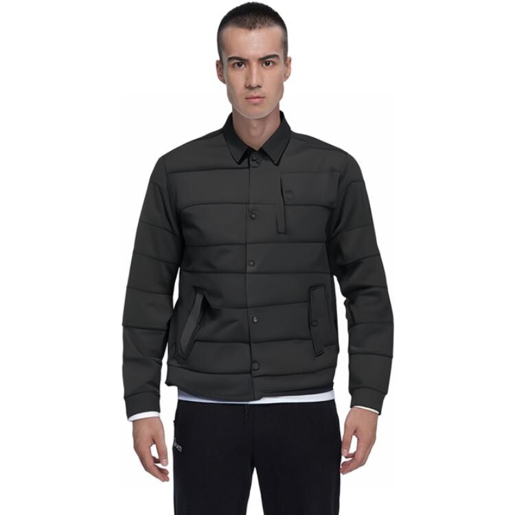 LACOSTE Мужская стеганая куртка, цвет Black — фото 3