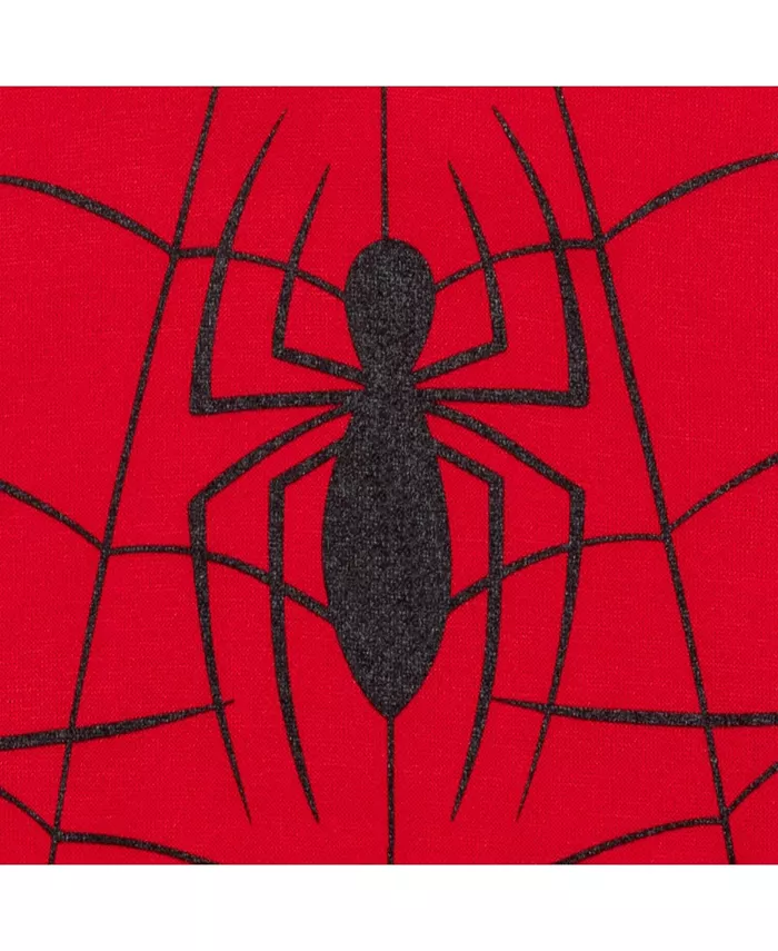 Детская флисовая толстовка с капюшоном Marvel для мальчиков Spider-Man, мультиколор — фото 3