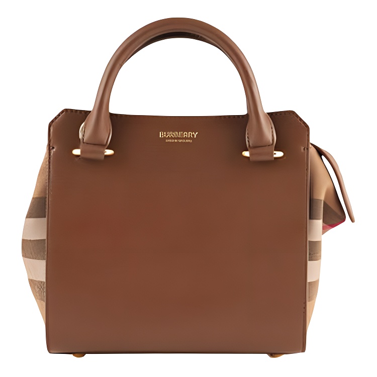 

Burberry Коричневая женская сумка из коровьей кожи