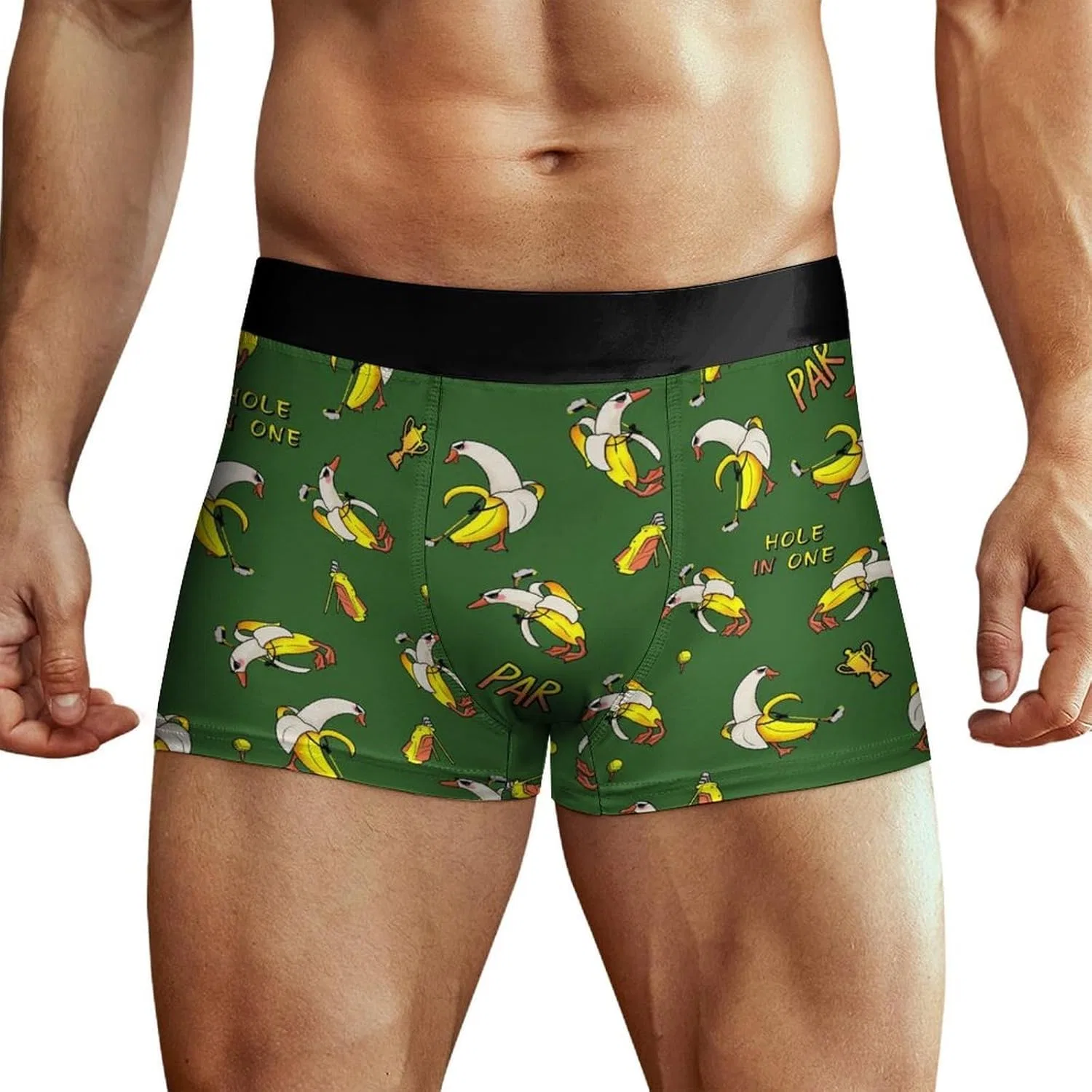 Трусы боксеры, с принтом, Banana Duck