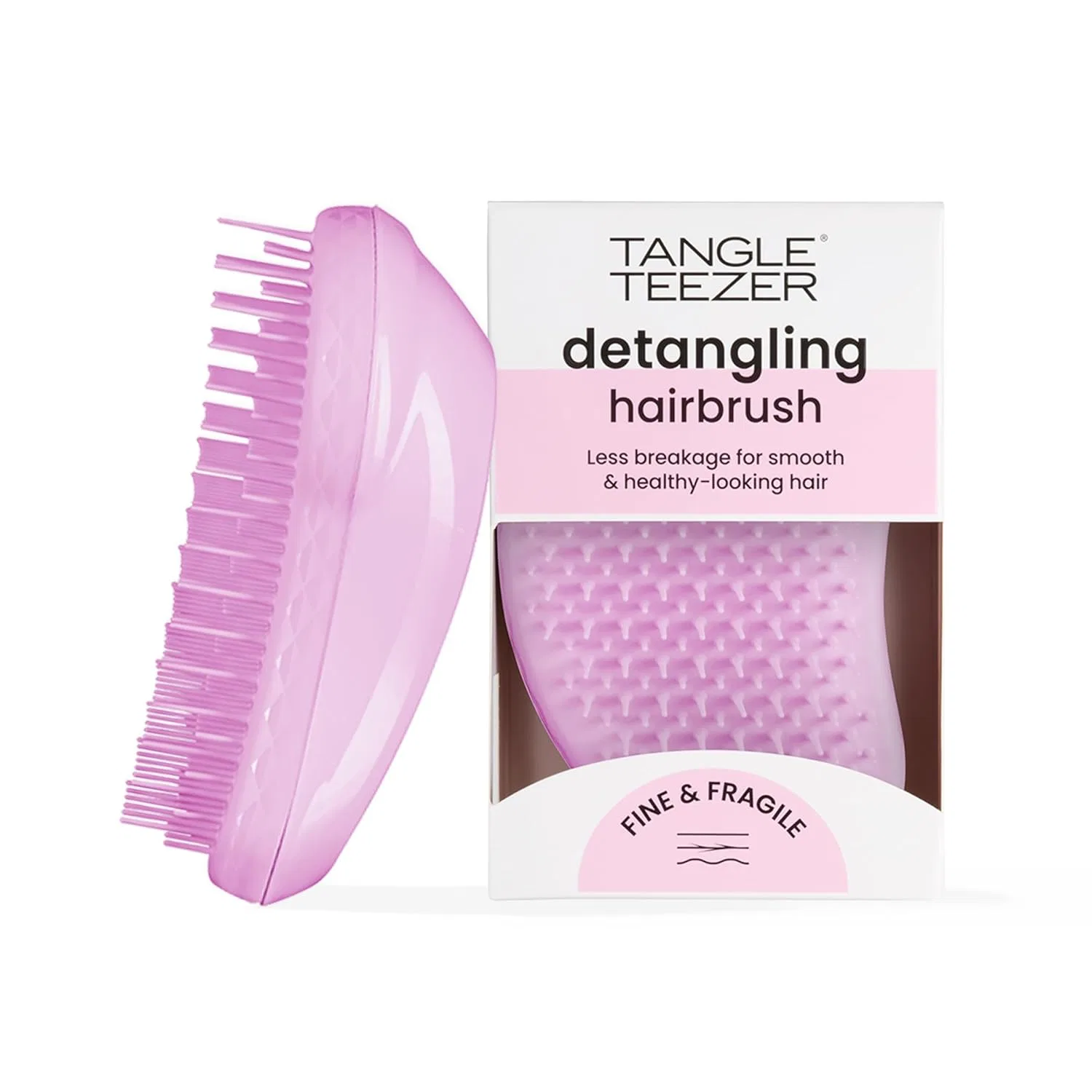 Расческа для тонких и ломких волос «Pink Dawn Fine Fragile Detangling» от Tangle Teezer Tangle Teezer, Pink Dawn