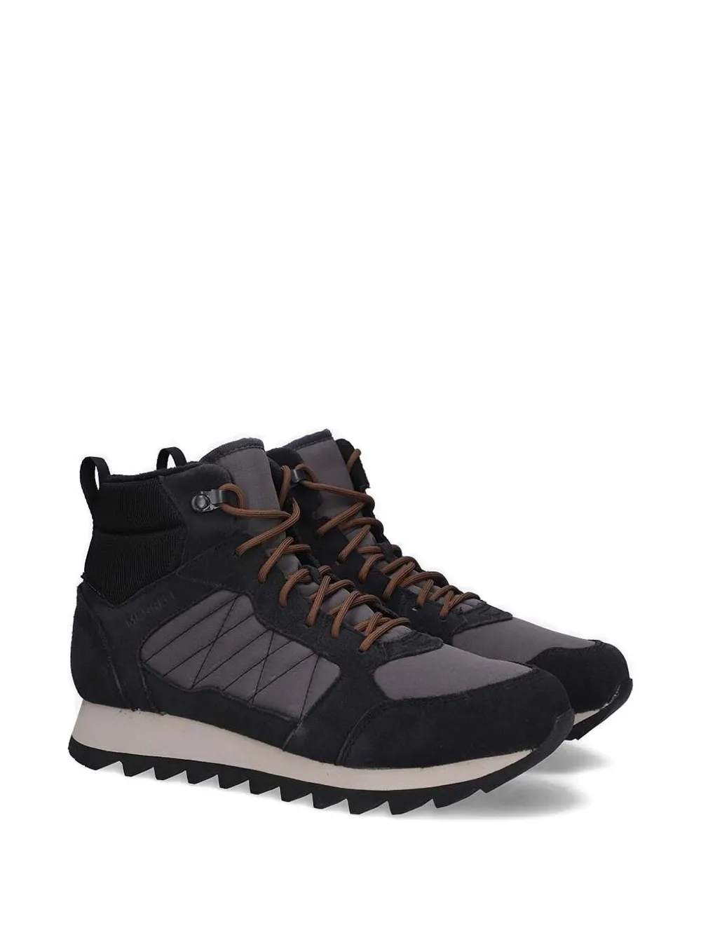 Кроссовки Alpine из замши на шнуровке Merrell, черный — фото 2