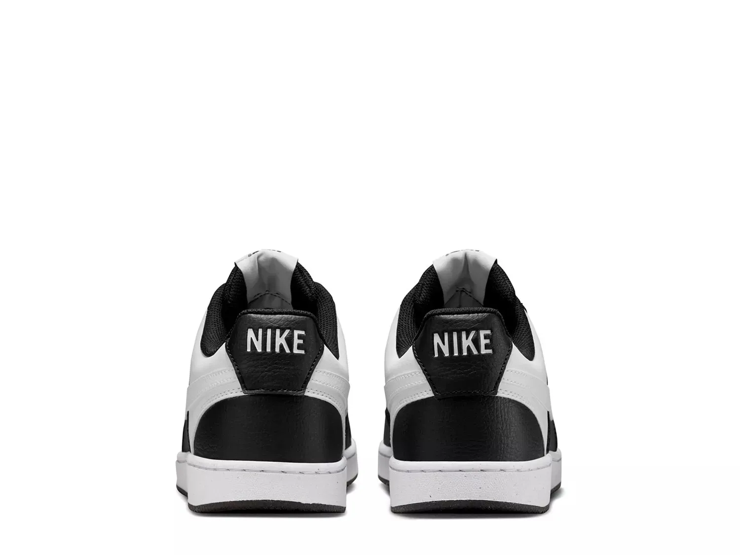 Кроссовки Nike Court Vision Low Next Nature — мужские, белые/черные — фото 2
