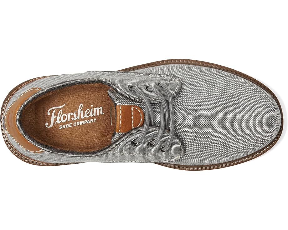 Оксфорды Florsheim Kids Highland Canvas Plain Toe Oxford Jr., цвет Gray — фото 2