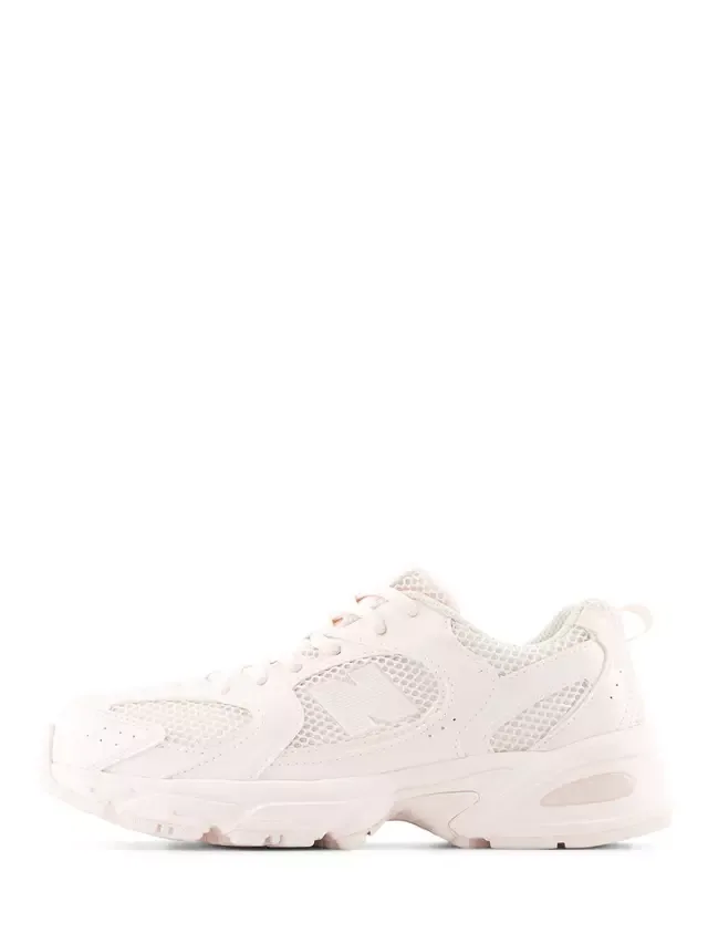 Детские кроссовки на шнуровке 530, розовый цвет New Balance — фото 3