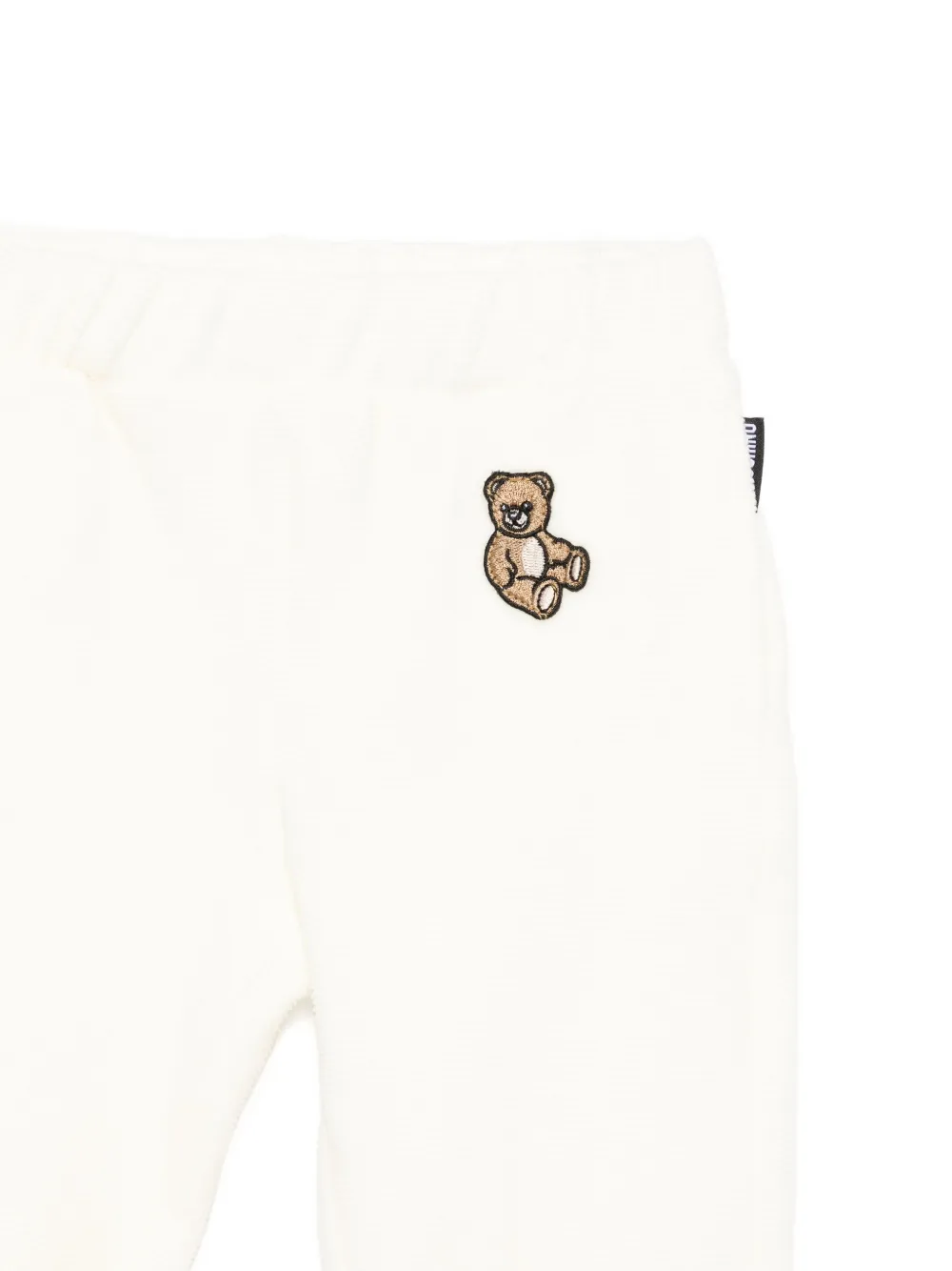 Спортивный костюм с вышивкой Тедди Moschino Kids, нейтральный — фото 3