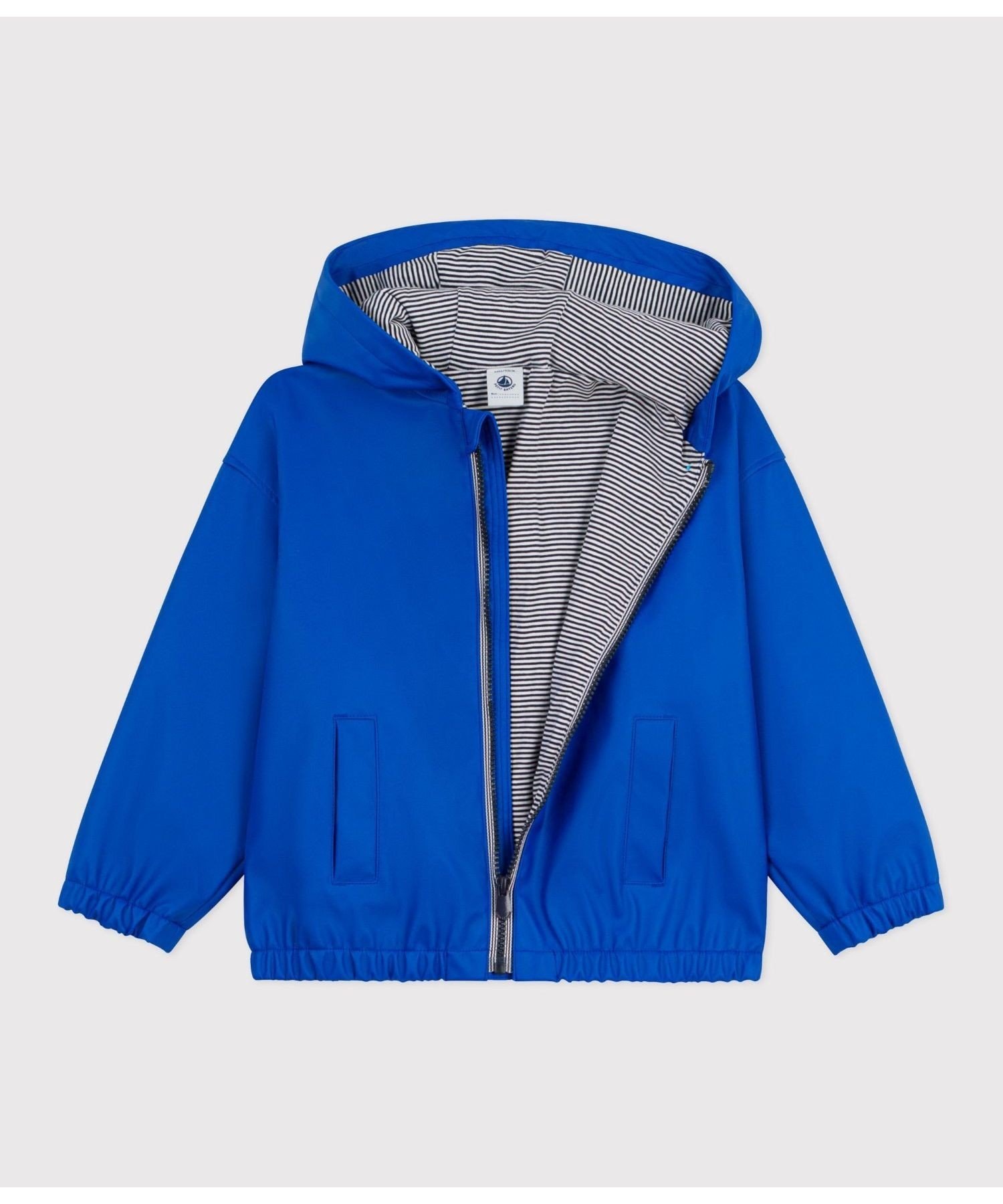Парка Детский блузон Petit Bateau, blue — фото 3