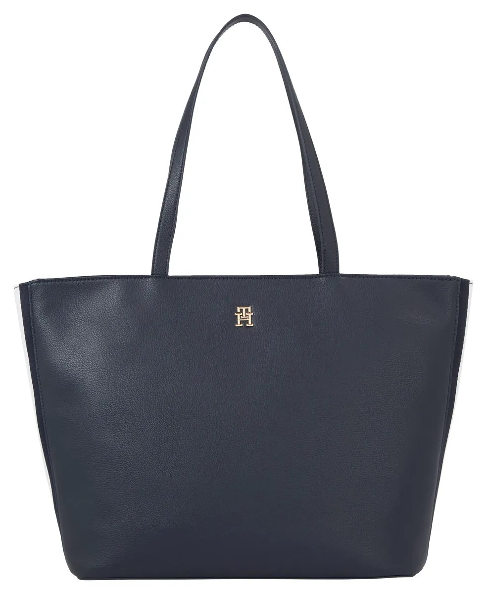 

Tommy Hilfiger Shopper "TH ESSENTIAL SC TOTE CORP", Сумка Женская сумка Женская сумка через плечо Переработанные материалы, синий