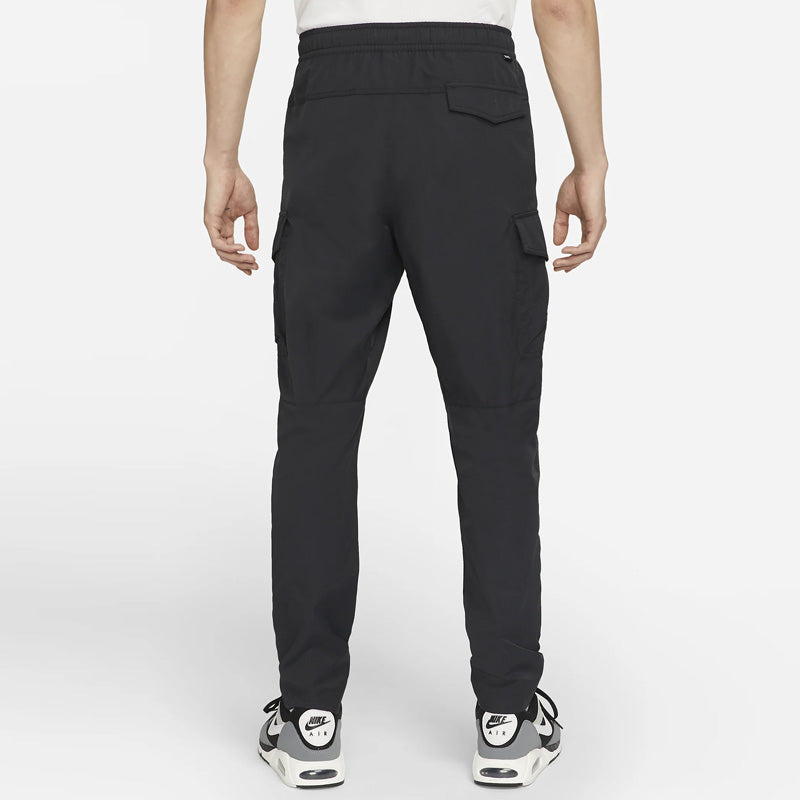 Спортивные брюки Men's Nike Casual Solid Color Black Sports Pants/Trousers/Joggers DD5207-010 — фото 4