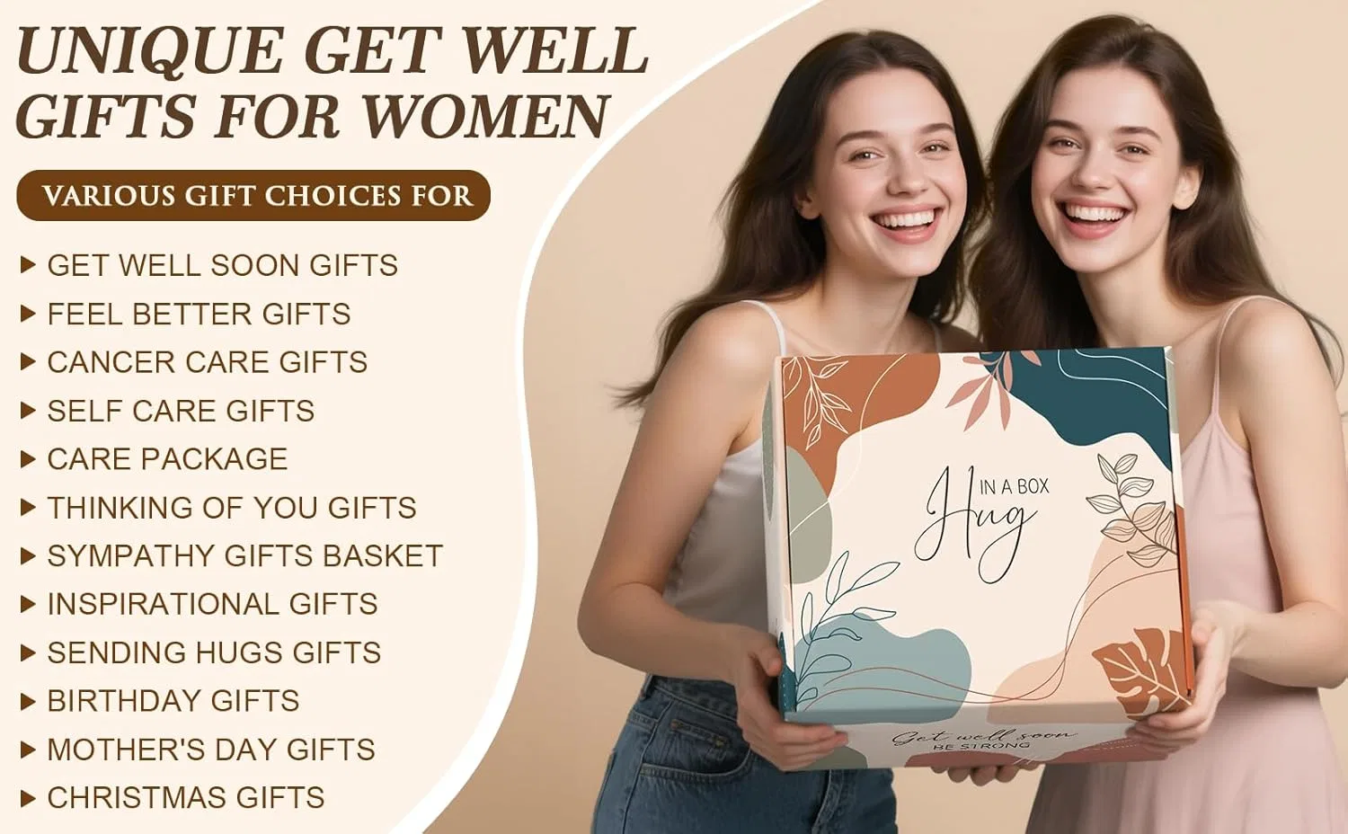 Набор для восстановления после операции «Get Well Gifts» от MAYICIVO Mayicivo, Ivory, White — фото 3