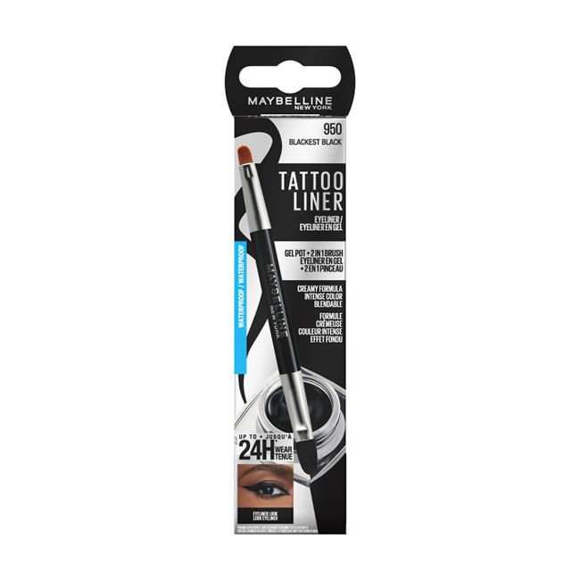 

Подводка для глаз Maybelline tattoo (черная) Maybelline New York