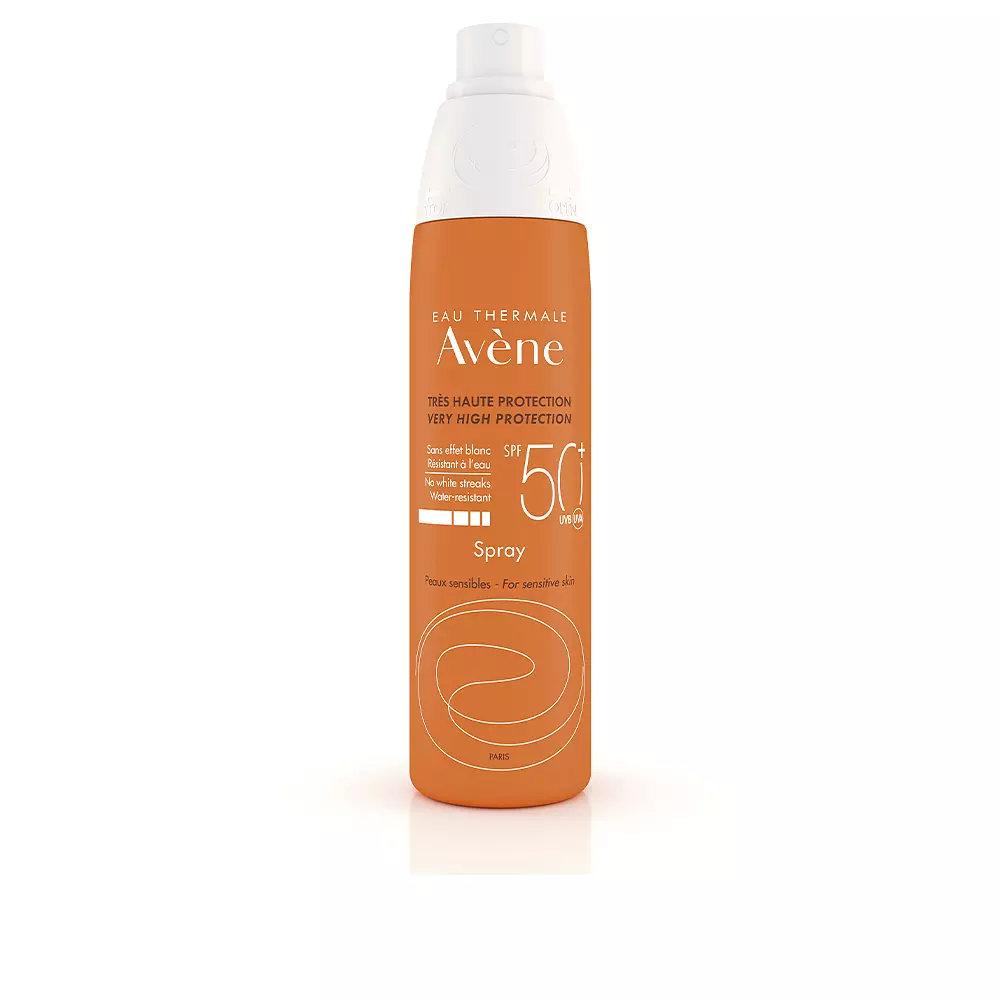 

Солнцезащитный крем Spray Spf50+ Avène, 200 мл