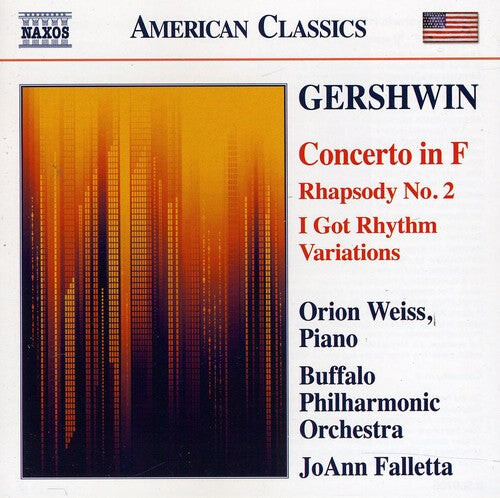 

CD диск Gershwin / Weiss / Buffalo Philharmonic Orch: Concerto in F & Rhapsody No. 2 / I Got Rhythm