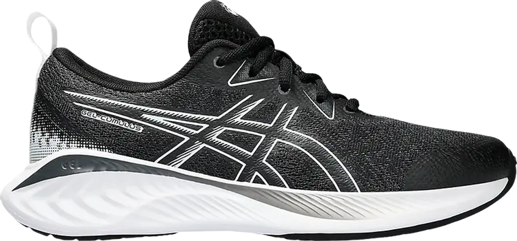 

Кроссовки Gel Cumulus 25 GS 'Black White', черный