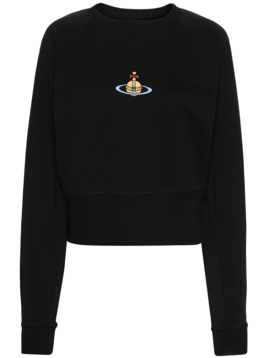 

Vivienne Westwood толстовка с вышитым логотипом Orb, черный