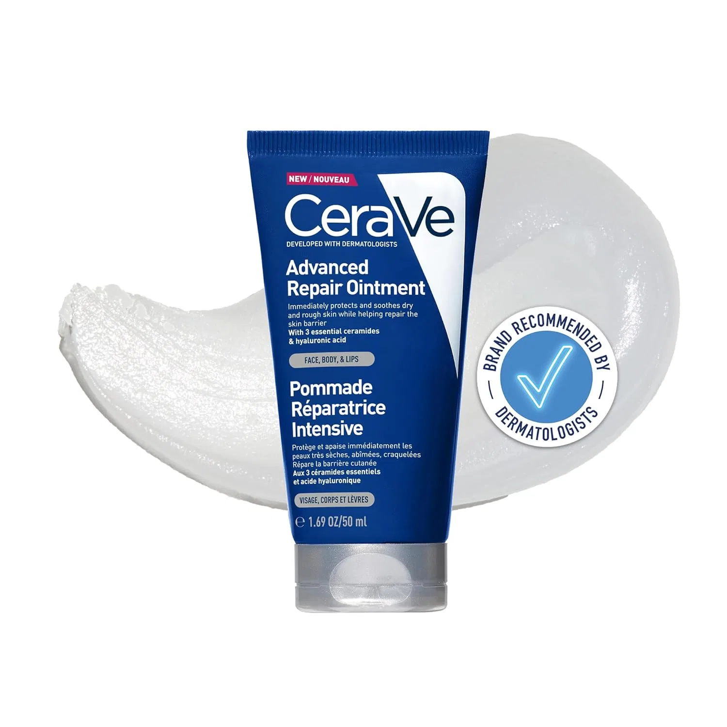Интенсивная восстанавливающая мазь для лица, тела и губ «Intensive Repairing Ointment» от CeraVe Cerave